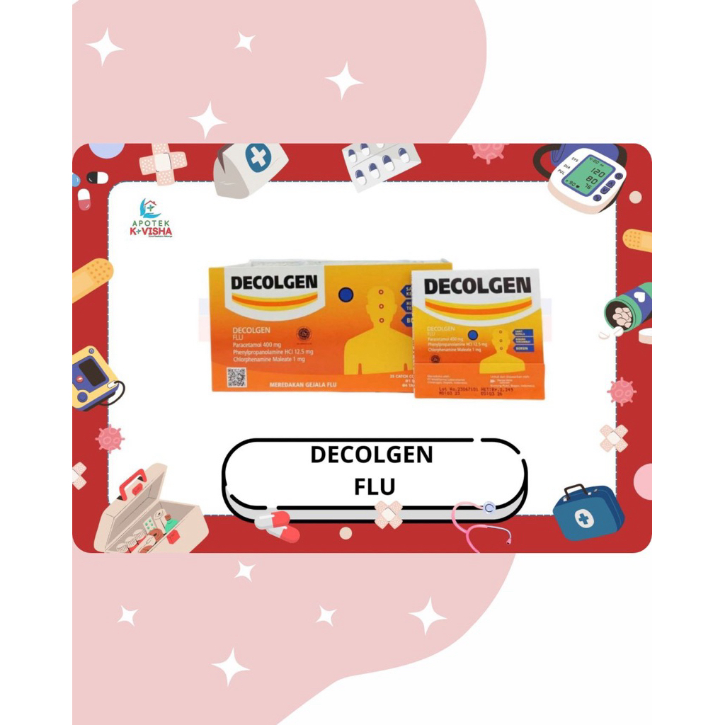 DECOLGEN FLU 4 TABLET