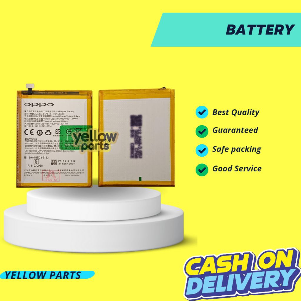 BATTERY OPPO A83 BLP649