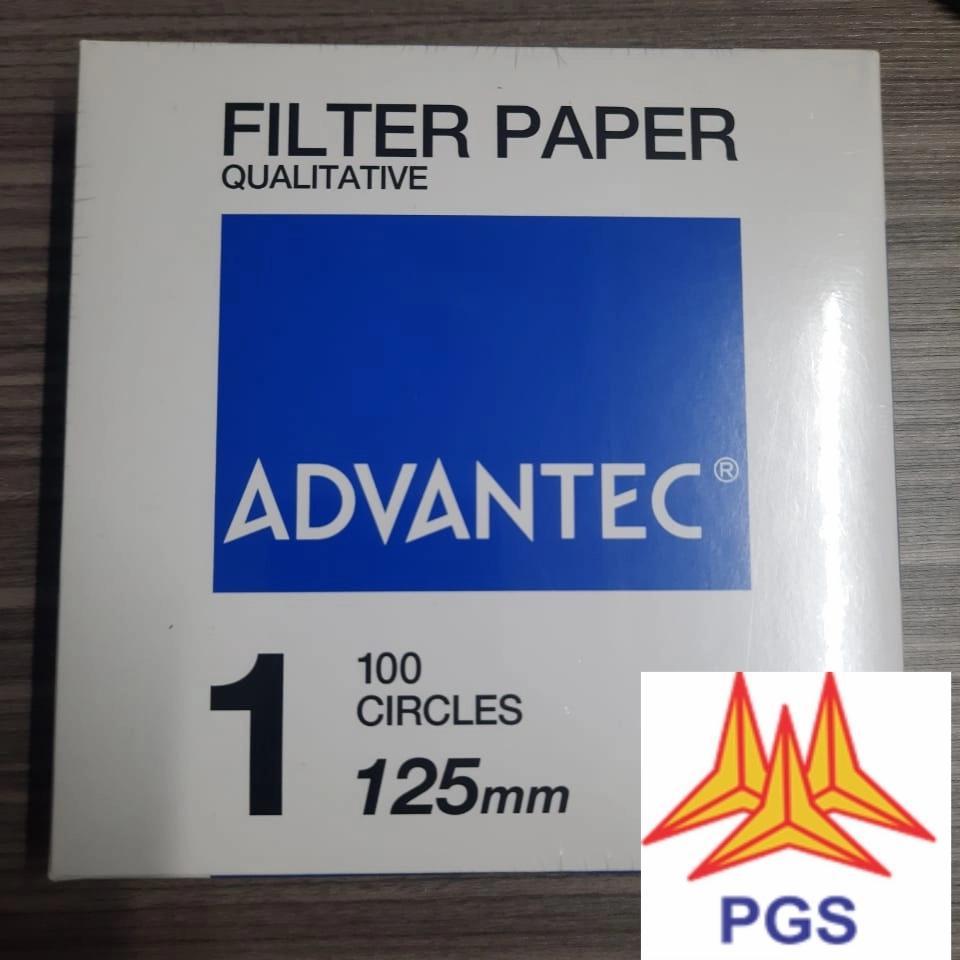 Advantec Filter Paper No.1 Diameter 125mm