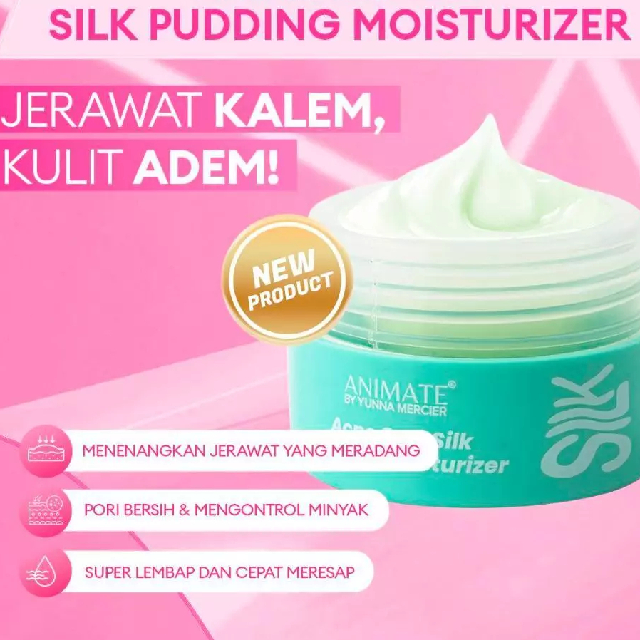 Animate Acne Cool Silk Pudding Moisturizer