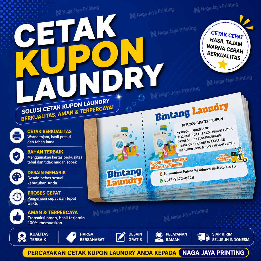 KUPON LAUNDRY / VOUCHER LOUNDRY
