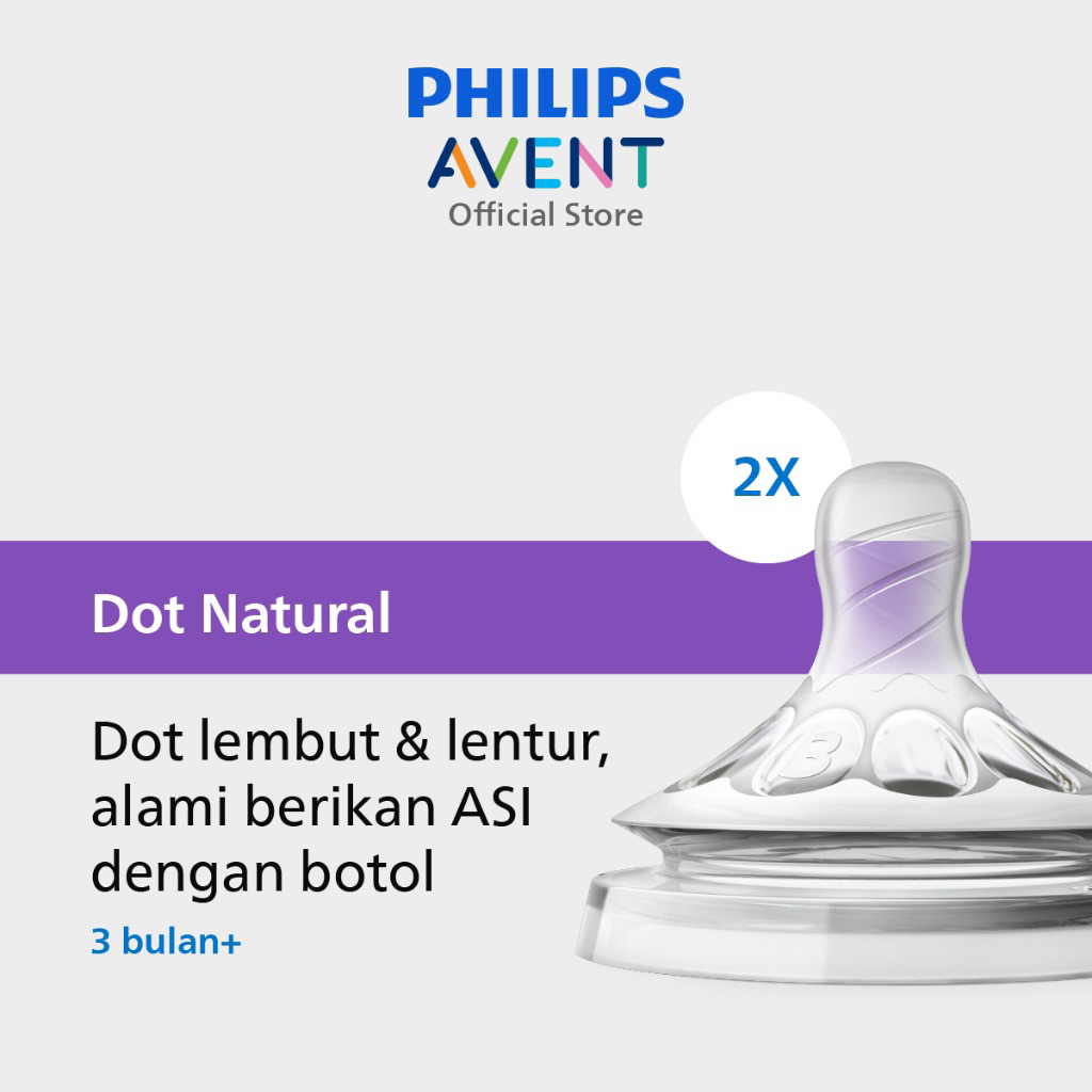 DOT PHILIPS AVENT NATURAL 3+