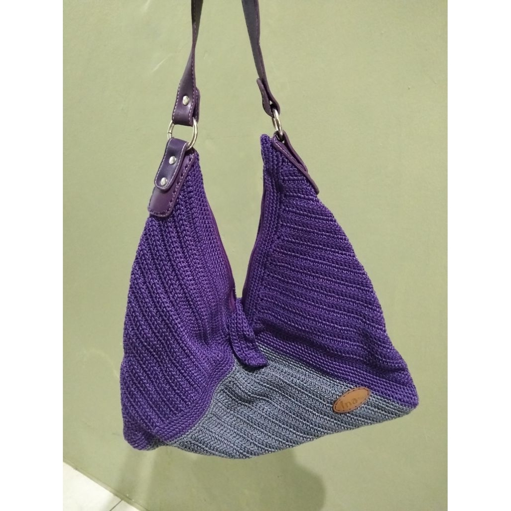 Tas Rajut Purple