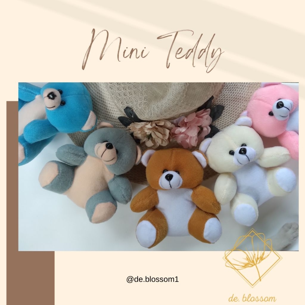 Boneka Teddy | Mini Teddy Buket