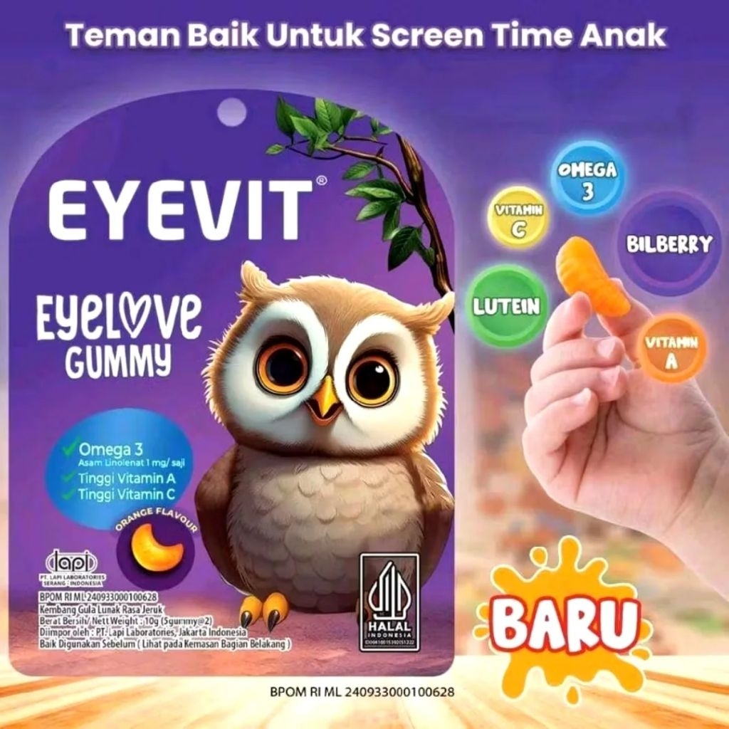 Eyevit Gummy Rasa Jeruk
