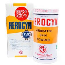 herocyn bedak ular 85