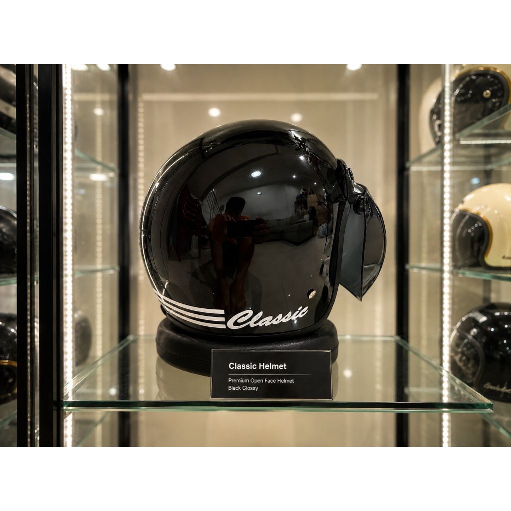helm bogo clasic + kaca cmbg/dtr