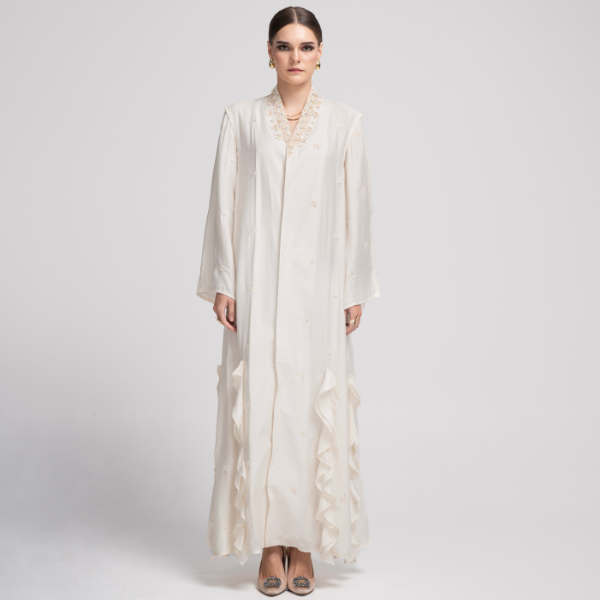 Askred-Hayaa ivory abaya