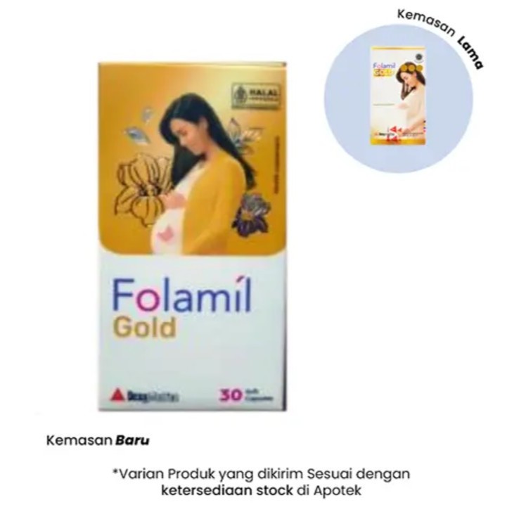 Folamil Gold 30 Kapsul