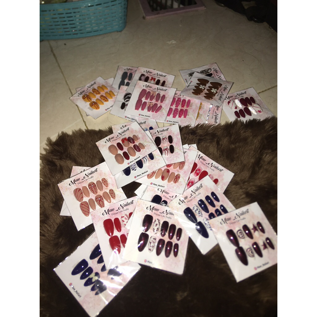 paket 10pcs press on nails