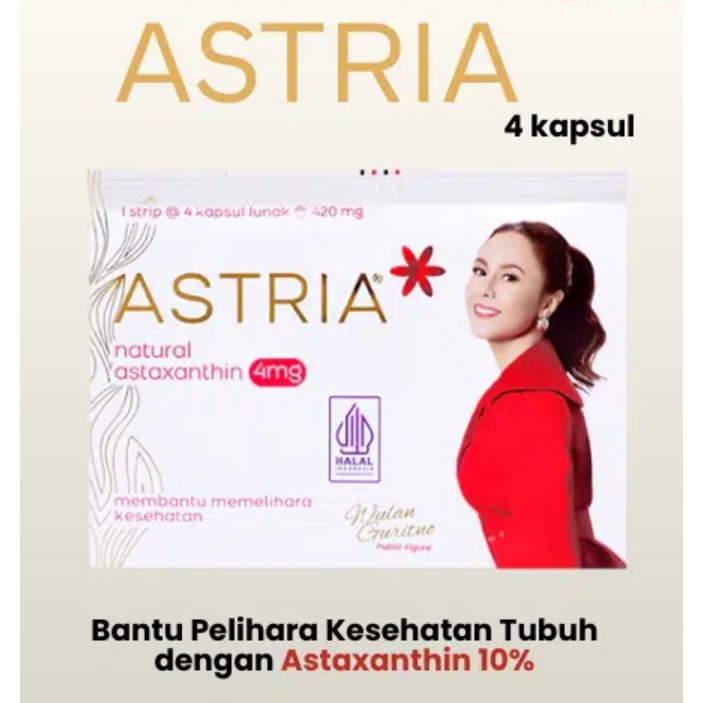 Astria 4 mg 4 Kapsul