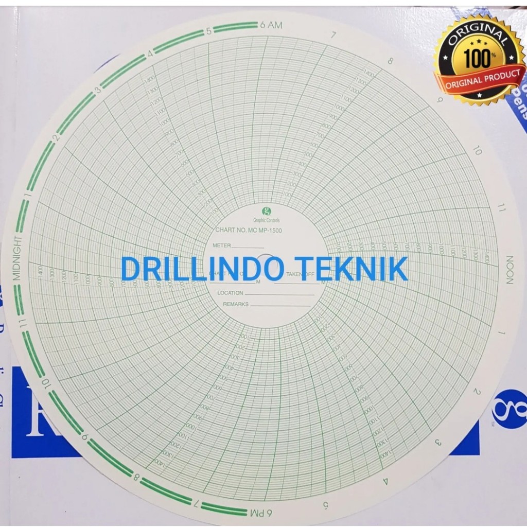 Barton Chart Paper MP-1500 Graphic Controls