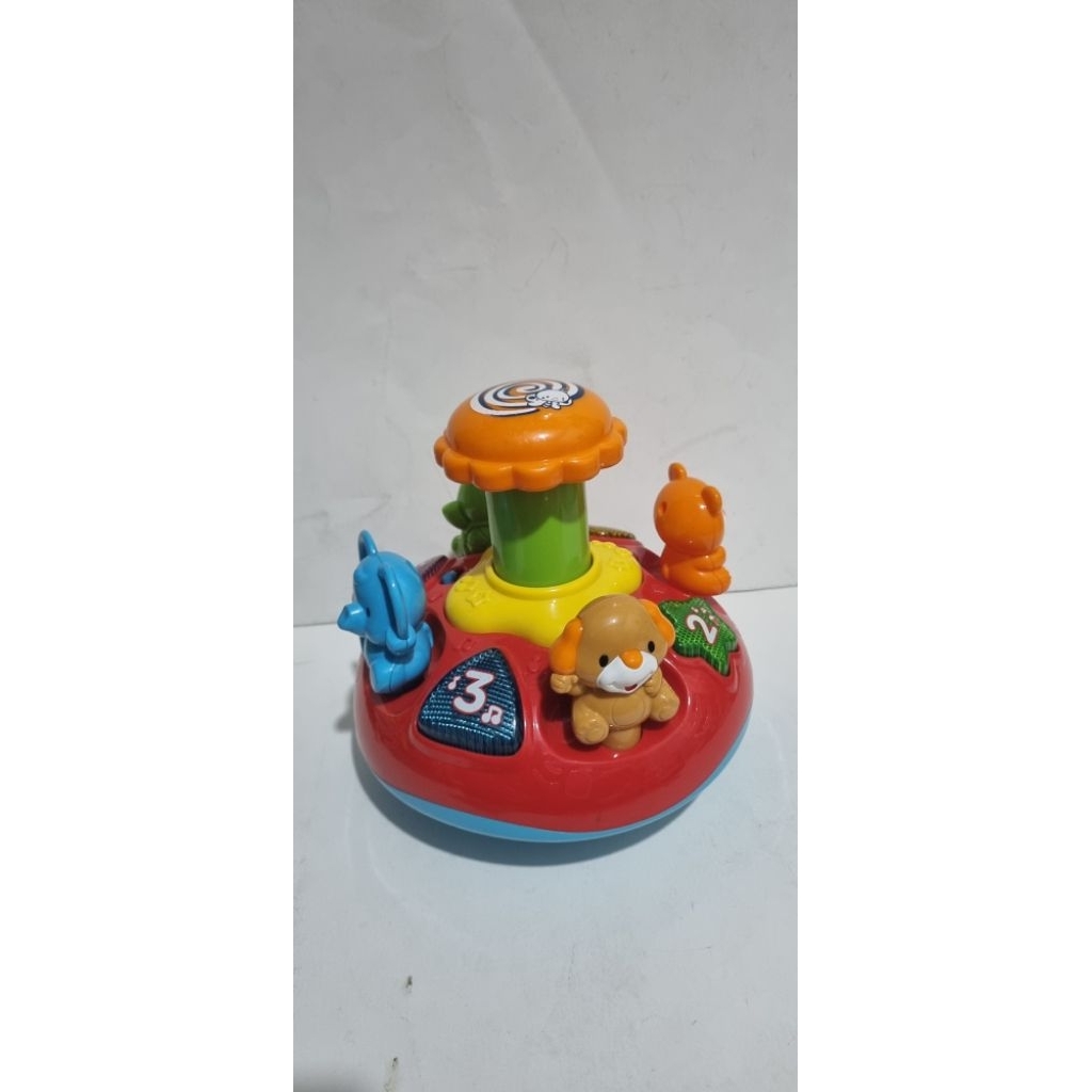 Vtech push & play spinning toy preloved