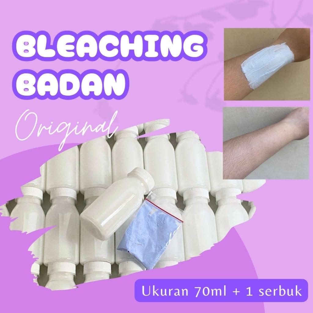 70 ML bleaching badan whitening