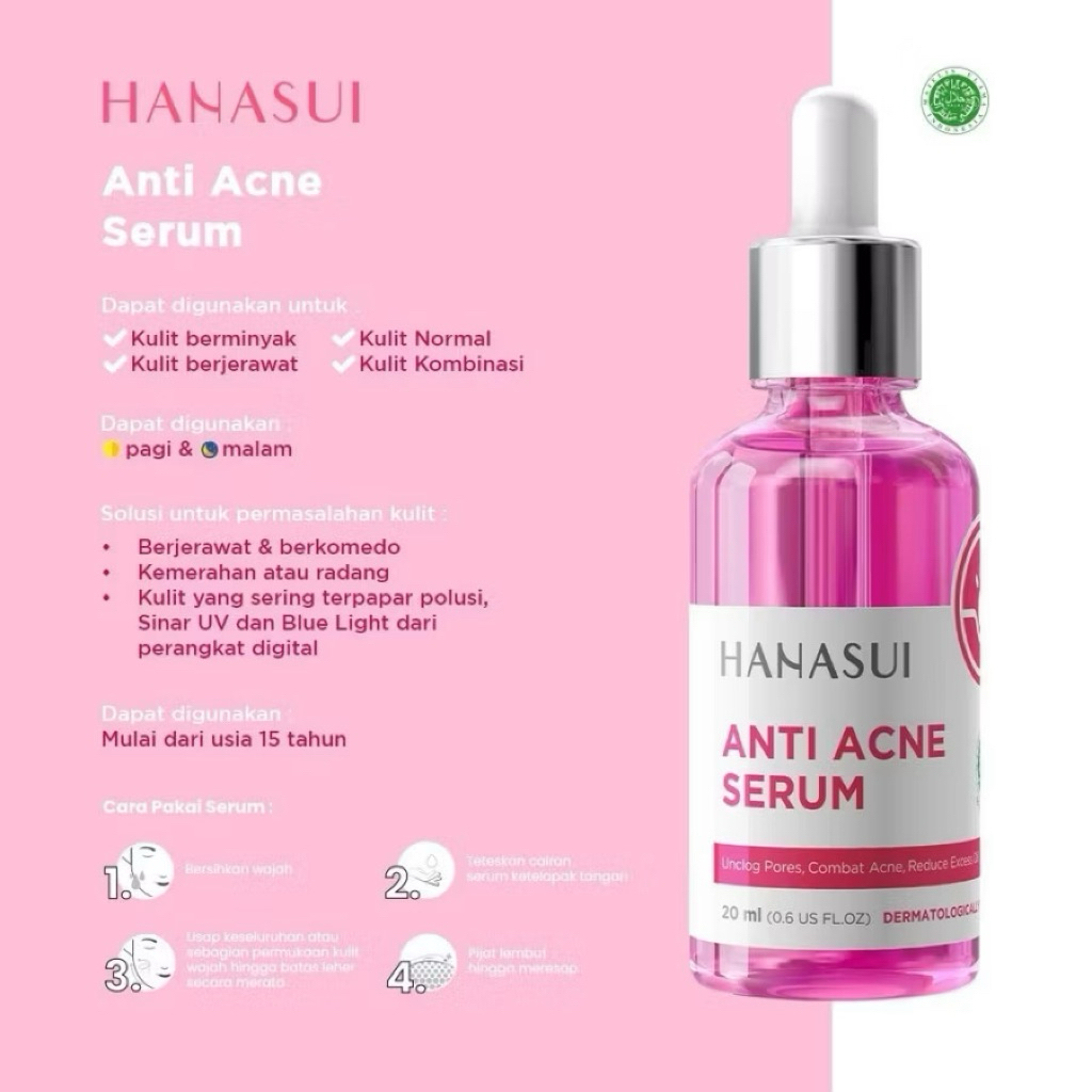 HANASUI , ANTI ACNE SERUM