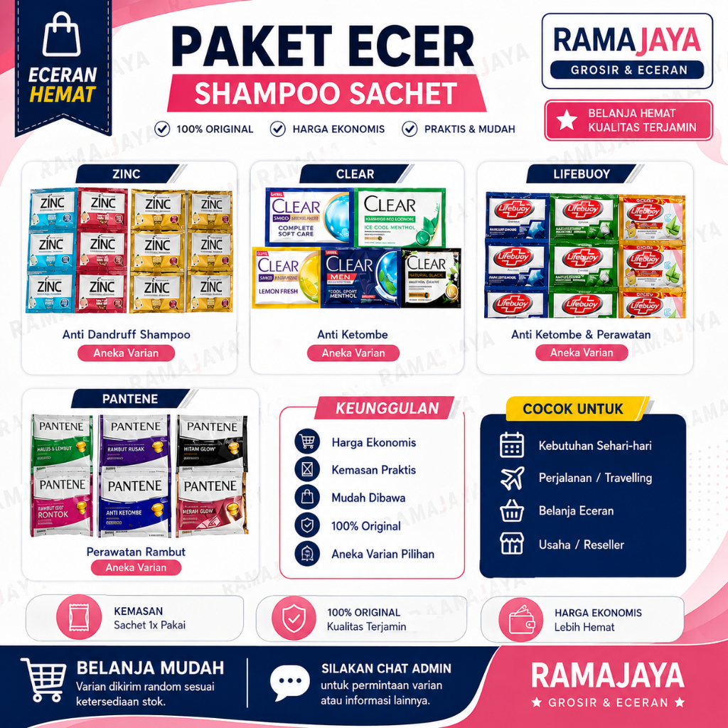 SHAMPOO ECER ZINC DAN LAINNYA
