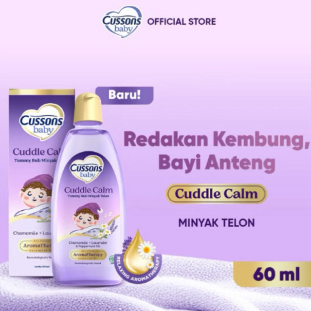 Cussons Cuddle Calm Minyak Telon