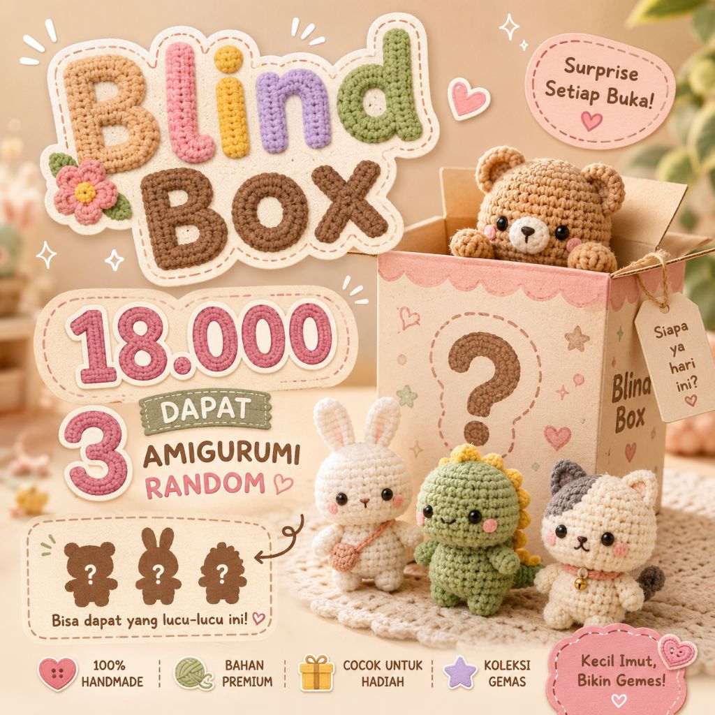 Blind box amigurumi