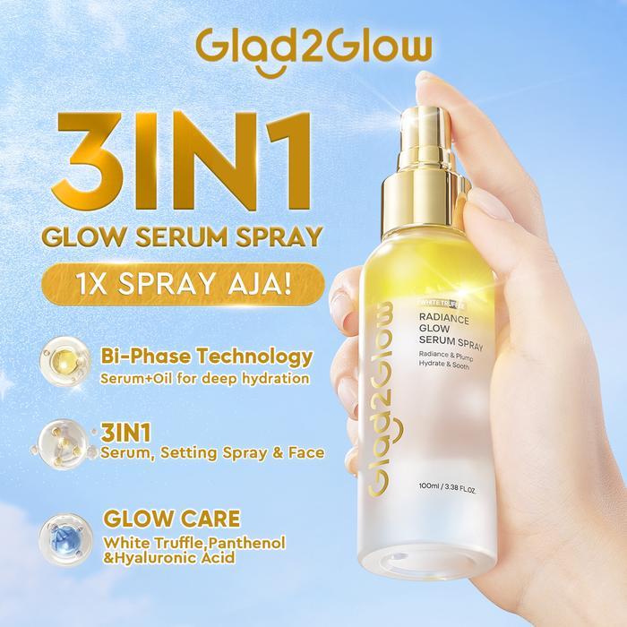 Glad2Glow GLOW SERUM SPRAY 100ml
