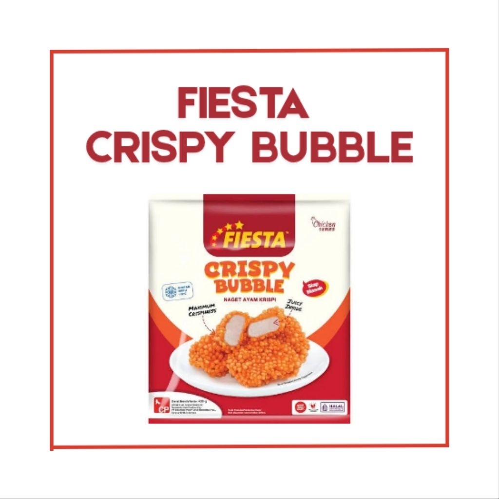 FIESTA CRISPY BUBBLE 400GR