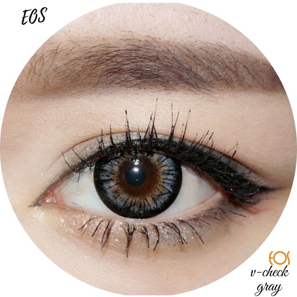 Softlens EOS V-Check Gray - Soflens Instant Surabaya