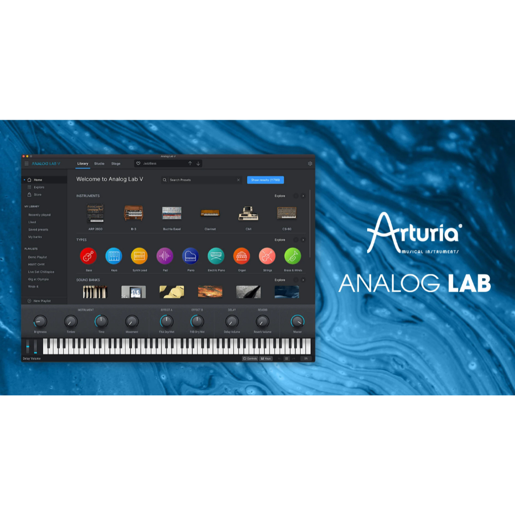 Arturia Analog lab V Pro | App Mac | Mac Sillicone | Mac VST Extensions | Plugin