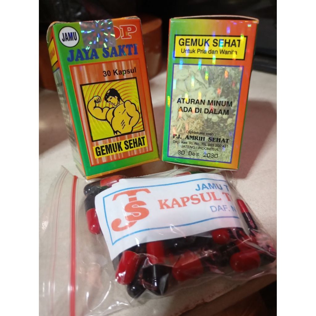 Top Jaya/GS isi 30kapsul