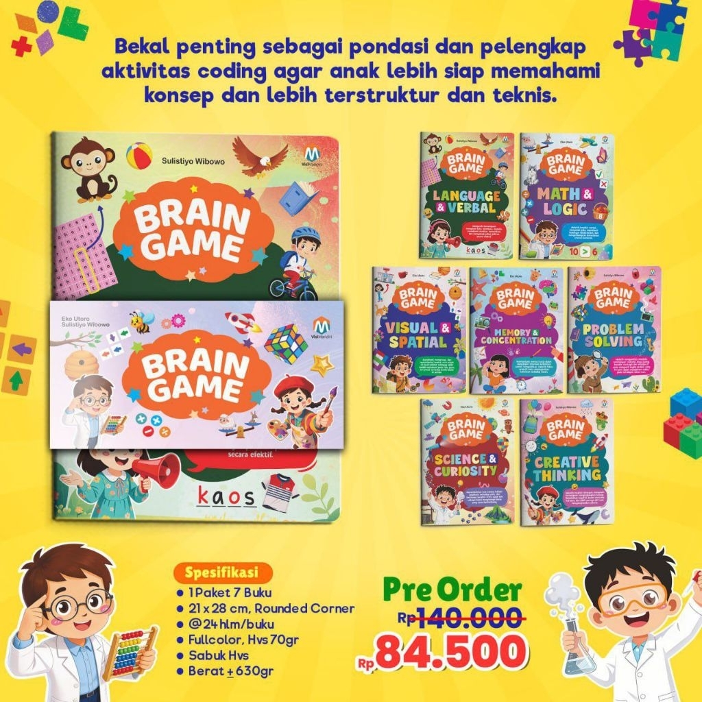 PAKET BRAIN GAME