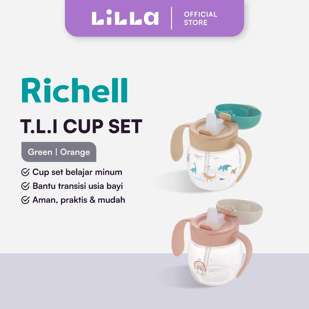 RICHELL - T.L.I Cup Set