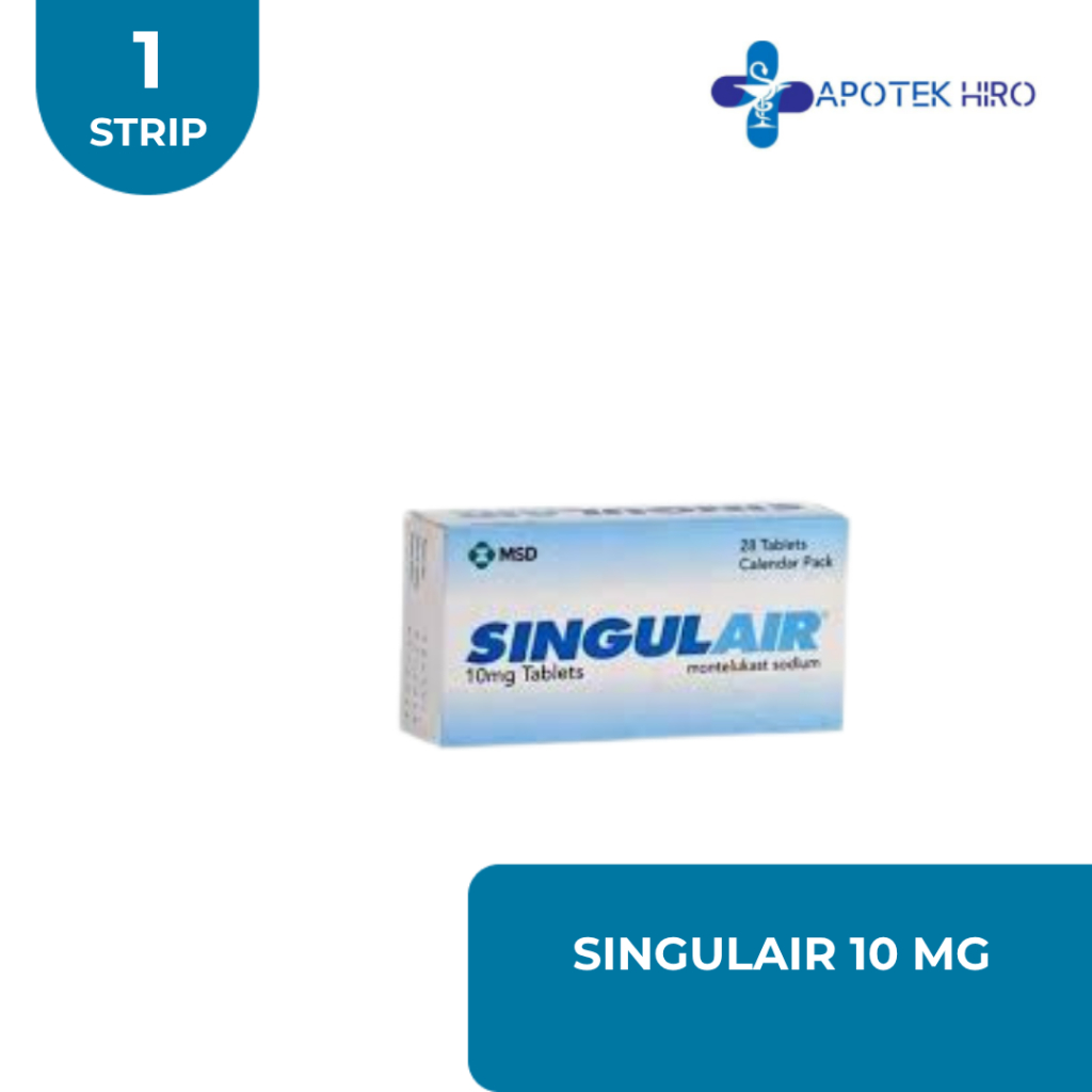 SINGULAIR 1 BLISTER @ 7 TABLET KUNYAH