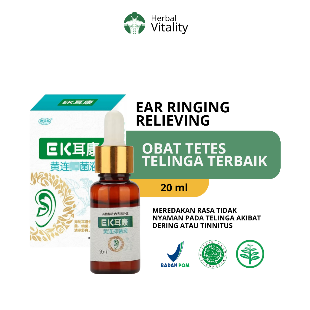 Ear Ringing Relieving Drops Obat Tetes Telinga