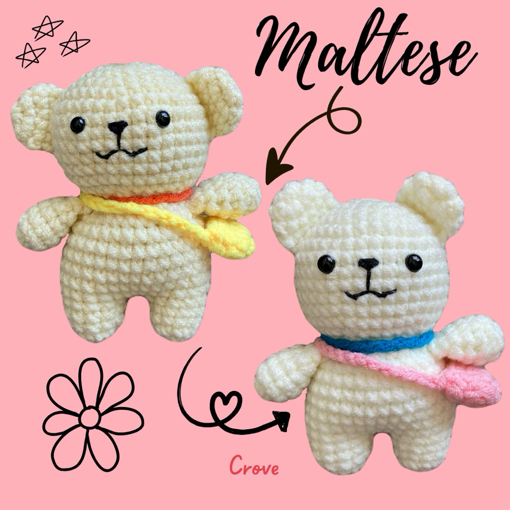 maltese doll handmade