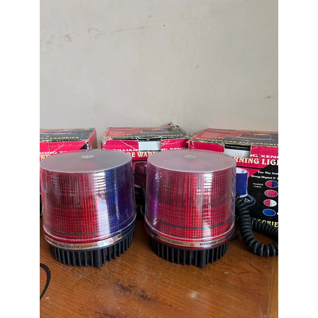 STORE WARNING LIGHT (BIRU-MERAH)