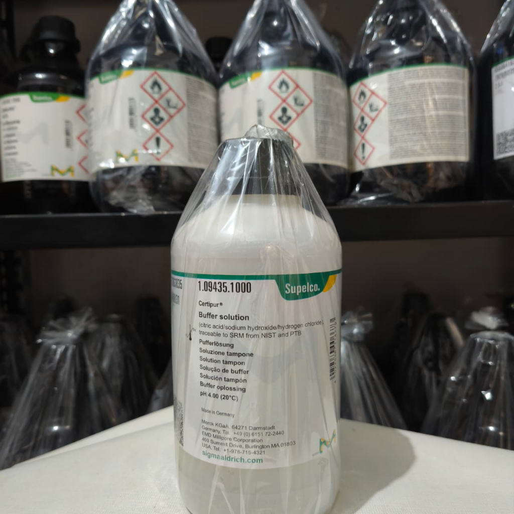 BUFFER SOLUTION PH4 / PRO ANALIS 1L MERCK 109435