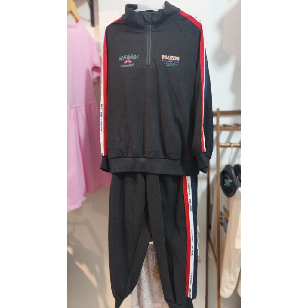 Set sweter ziper