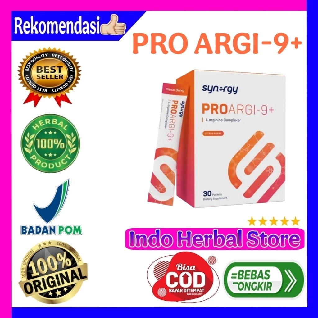 ProArgi 9 Plus Suplemen Kesehatan Jantung Asli