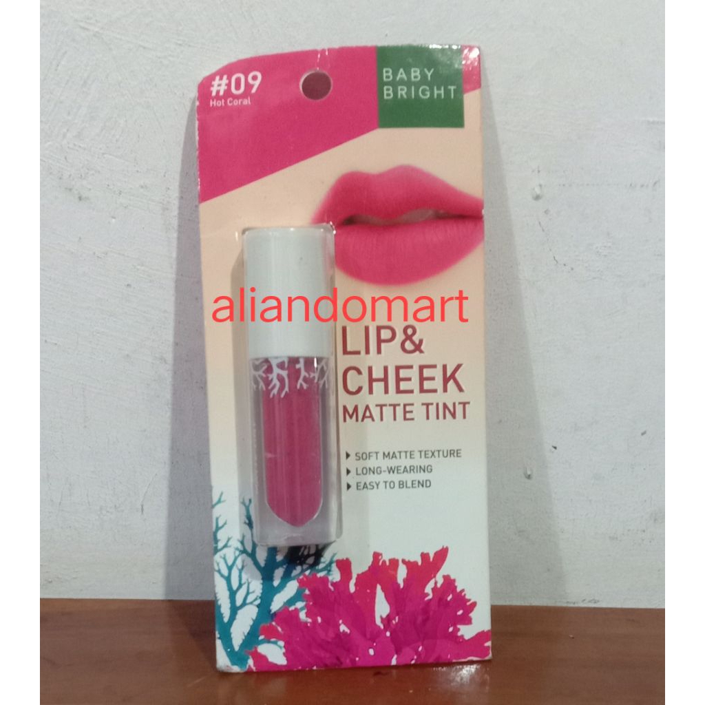 Lip & cheek matte tint # 09
