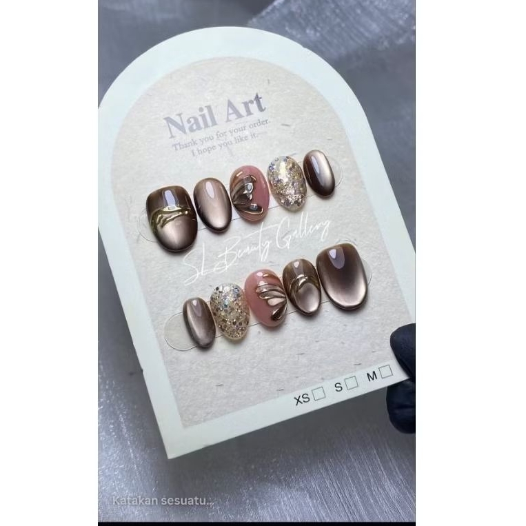 PO Pre-Order custom press on nails.