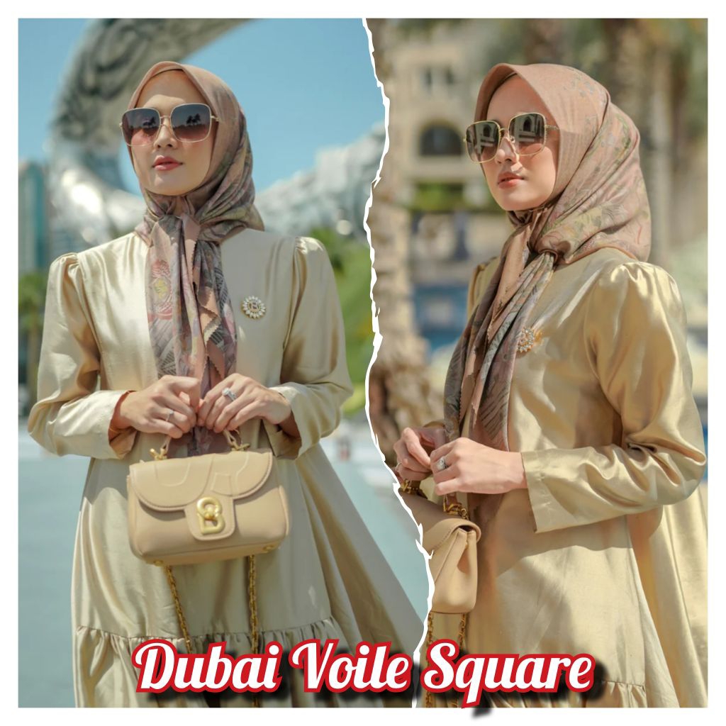 BUTTONSCARVES DUBAI VOILE SQUARE