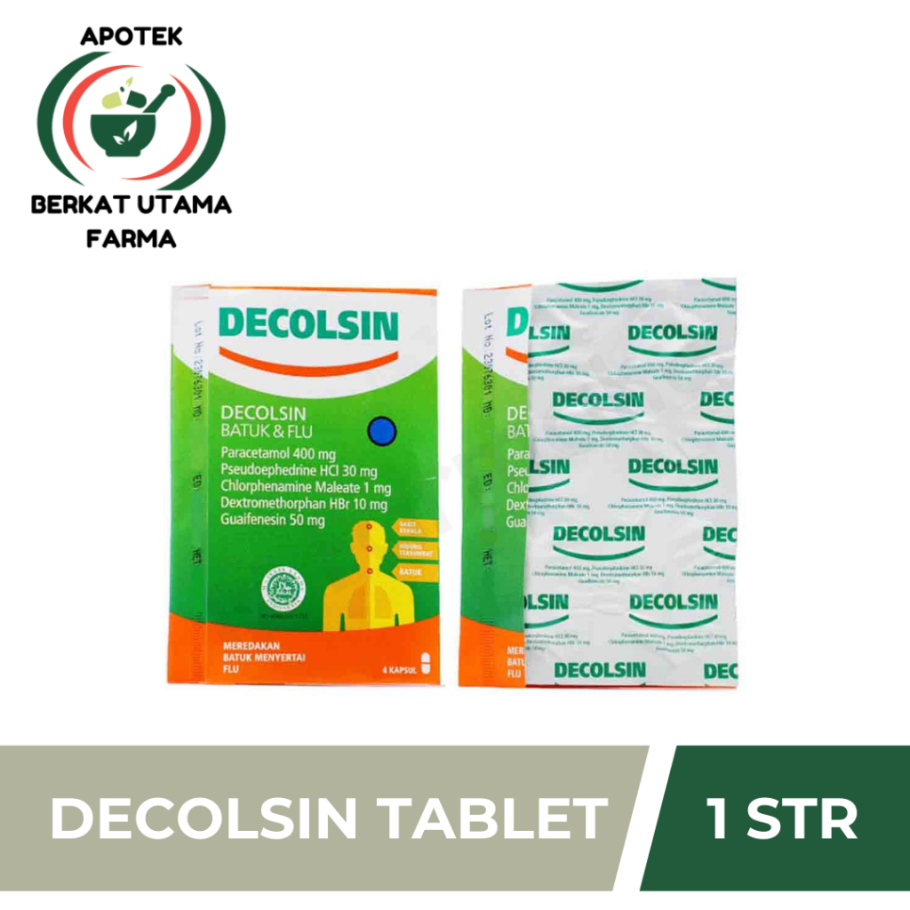 DECOLSIN 4 TABLET