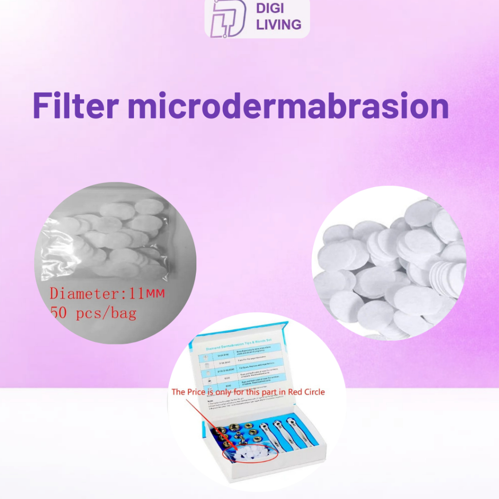 Digiliving - Microdermabrassion Filter - Filter untuk alat Diamond Microdermabrassion