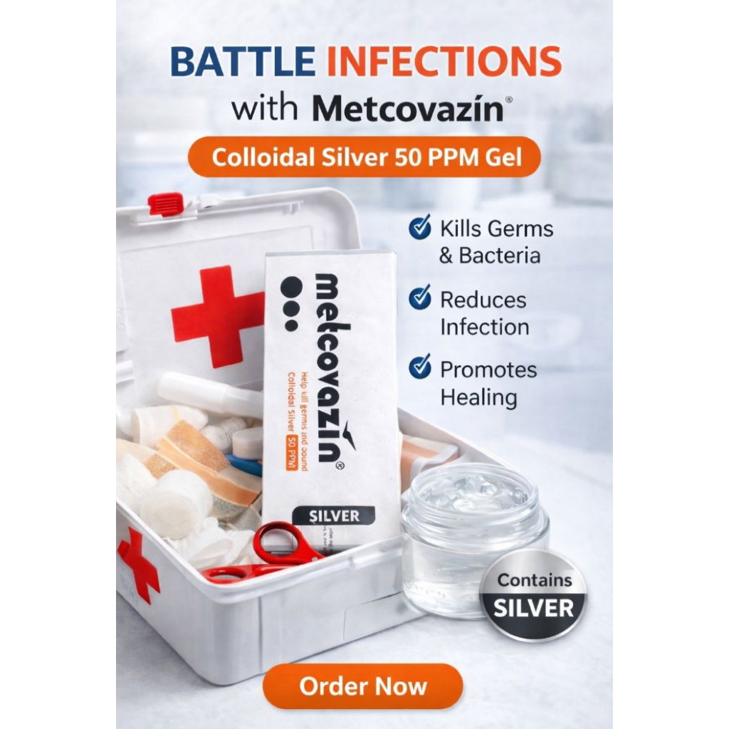 METCOVAZINE SILVER OINTMENT 50gr