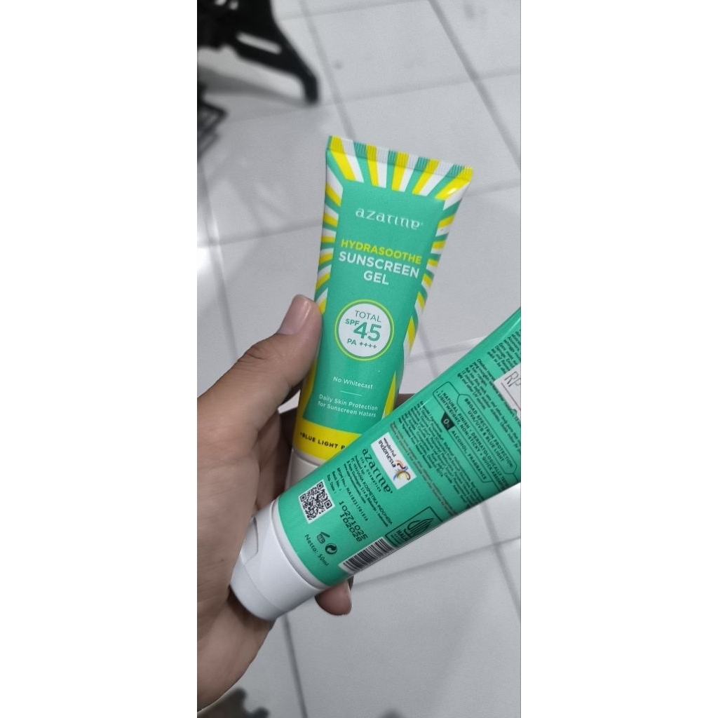 Azzarine SPF 45+ SUNCREEN GEL