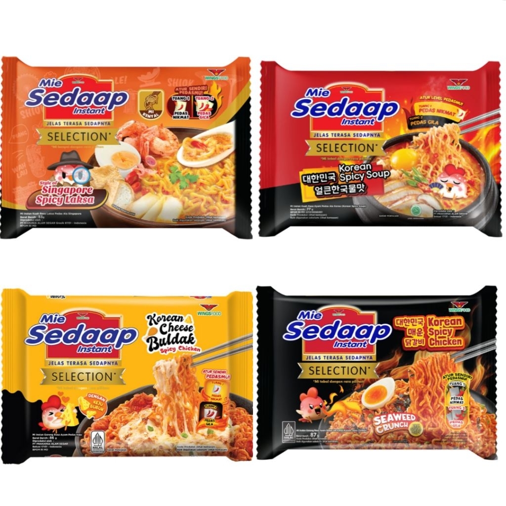 Sedaap Mie Instant Selection