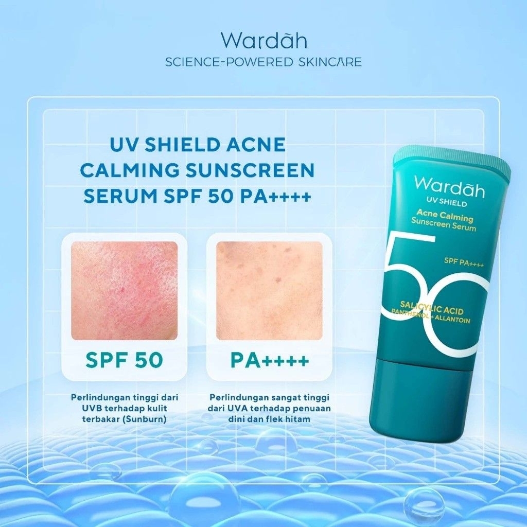 Sunscreen wardah 50spf dan 35spf READY