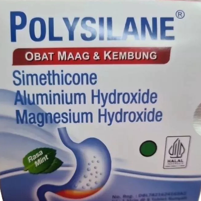 POLYSILANE TABLET KUNYAH 8 TABLET