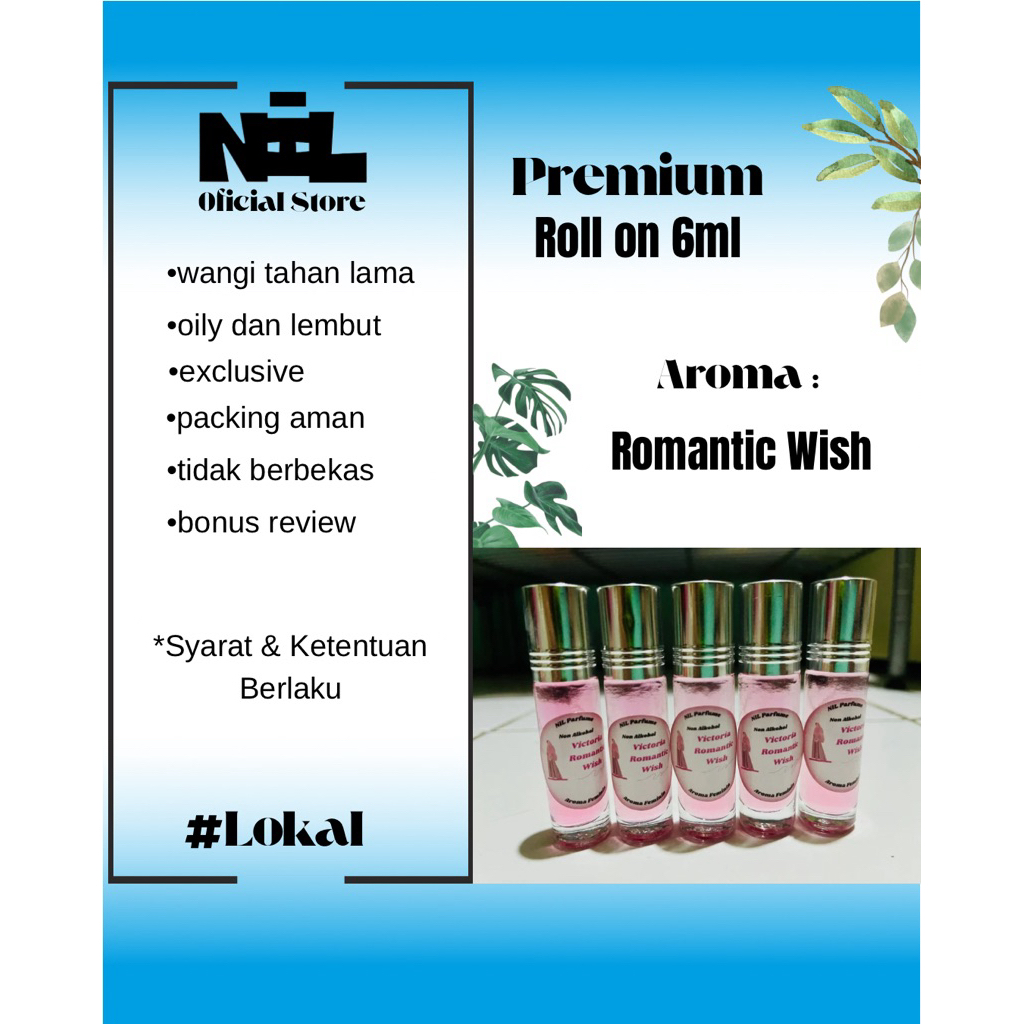 NIL Parfum - Roll On 6ml | Rommantic Wish