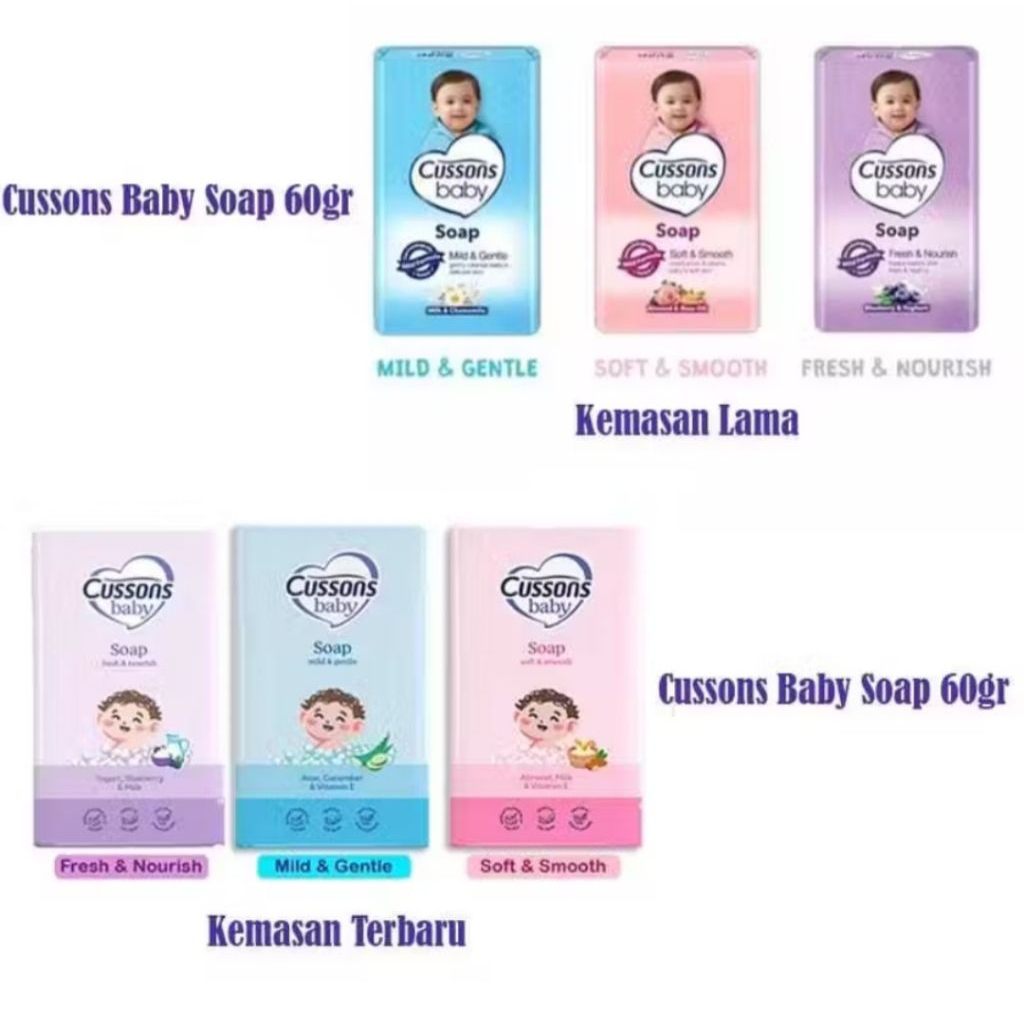CUSSON SABUN 60GR & 85 GR