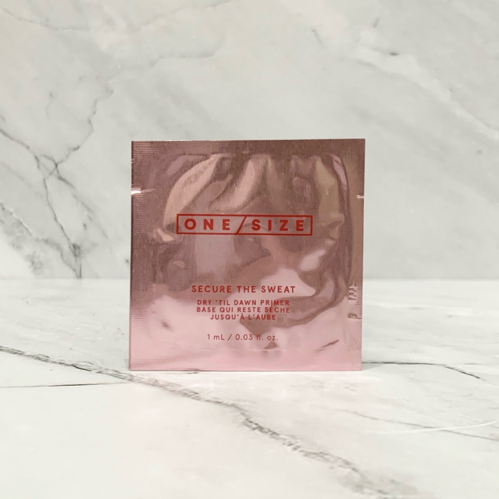 ONE SIZE by Patrick Starrr Secure The Sweat Waterproof Mattifying Primer SAMPLE