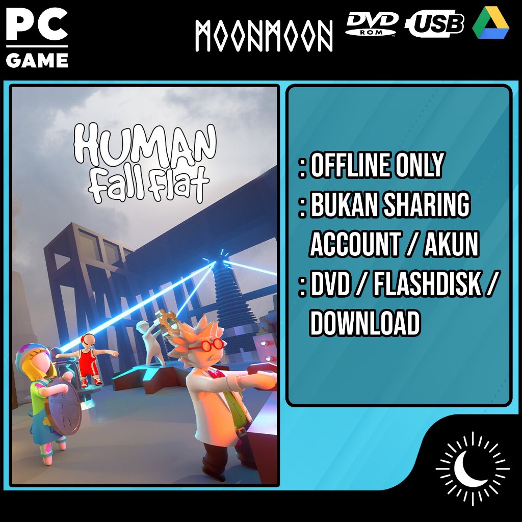 Human Fall Flat Game PC Laptop Termurah